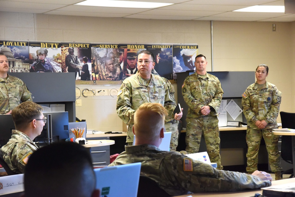 U.S. Army Ordnance School leaders visit Michigan National Guard's RTS-M