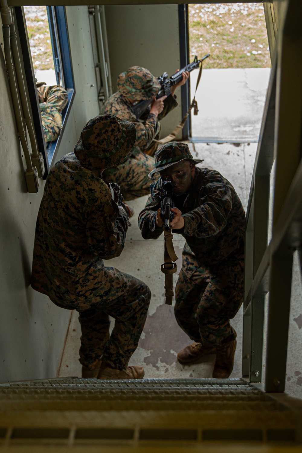 3rd LSB Engineer Support Platoon Marines conduct MOUT Training