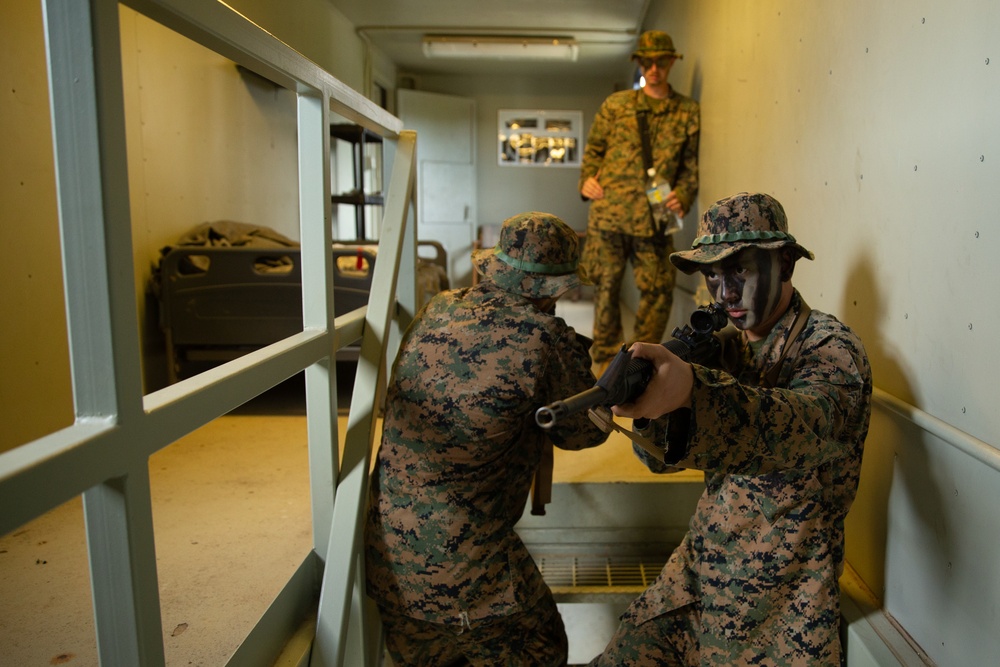 3rd LSB Engineer Support Platoon Marines conduct MOUT Training