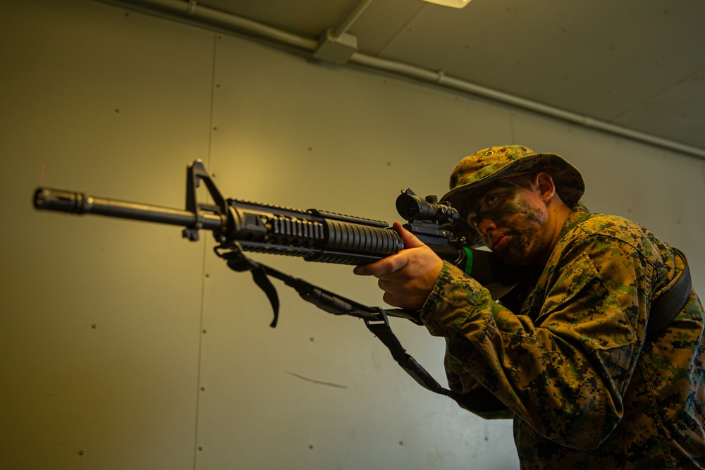 3rd LSB Engineer Support Platoon Marines conduct MOUT Training