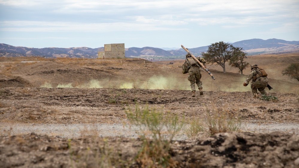 29th IBCT Exportable Combat Training Capability (XCTC) Engineer Live Fire