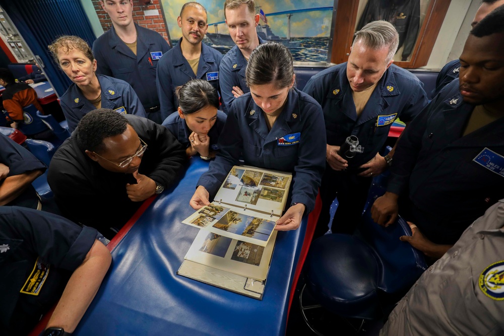 USS Higgins Commemorates Ships Namesake, Marine Col. William R. Higgins