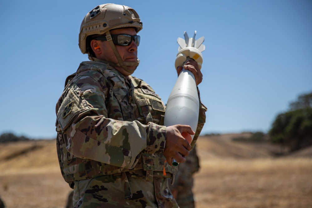 29th IBCT Exportable Combat Training Capability (XCTC)Mortars Live Fire