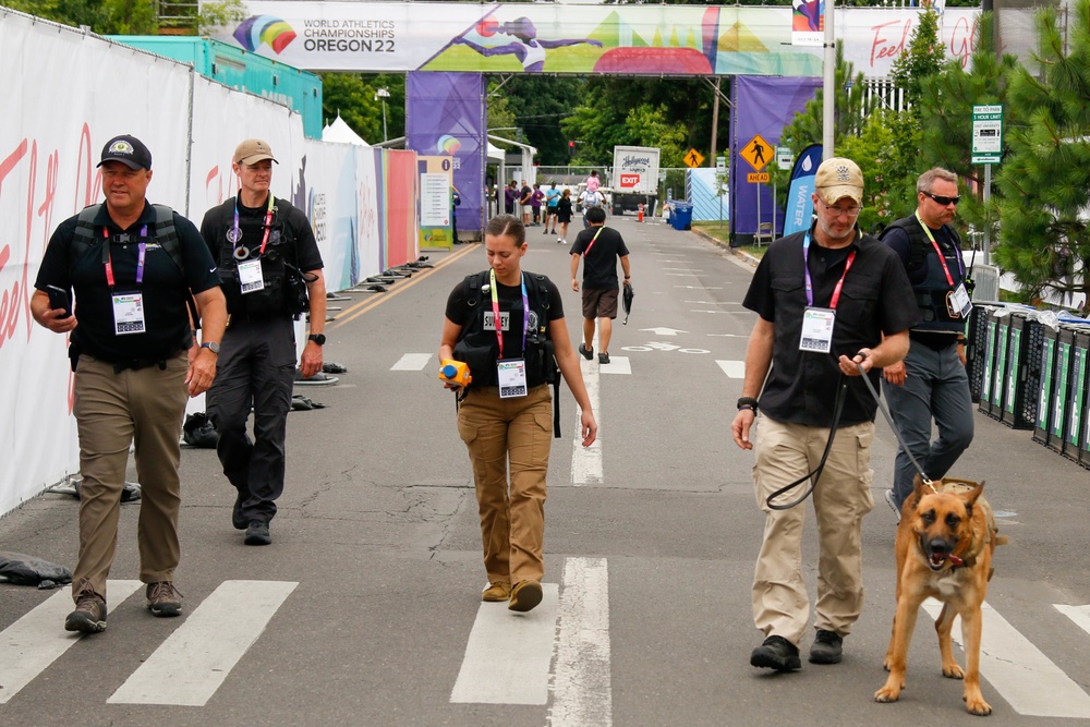 102nd Civil Support Team safeguards attendees at World Track and Field Championships