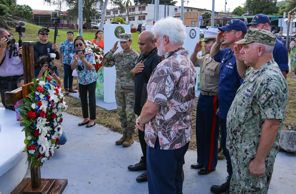 Guam 78th Liberation: Agat and Fena Memorial Ceremony