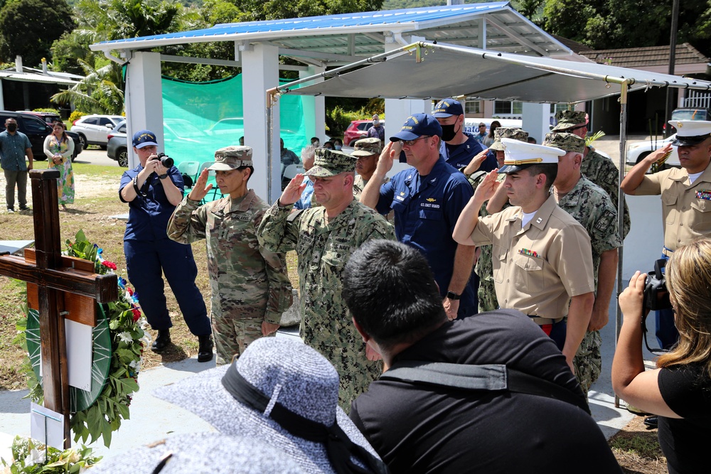 Guam 78th Liberation: Agat and Fena Memorial Ceremony
