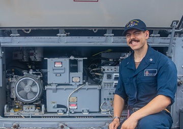 Federal Way Native Serves Aboard USS Antietam while conducting operations in the Philippine Sea