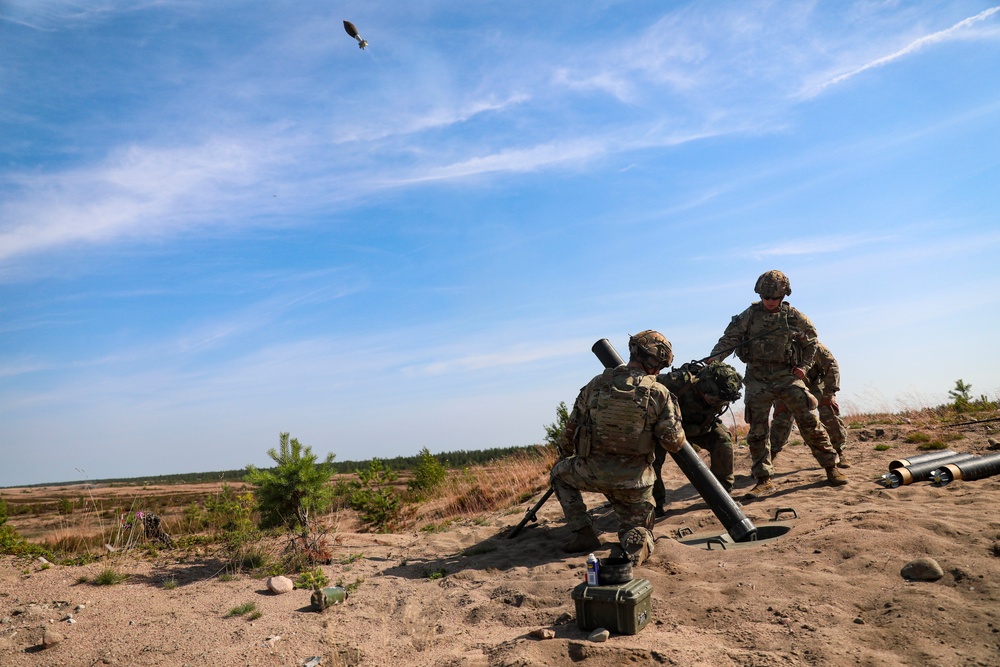 Finnish Train On Mortars