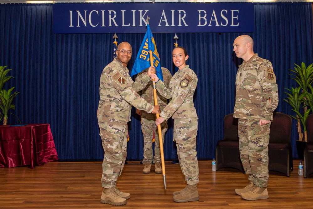 39th Civil Engineer Squadron Change of Command