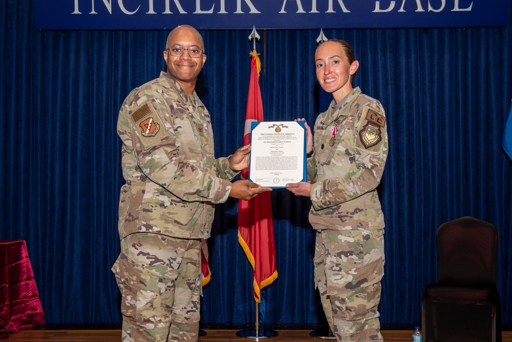 39th Civil Engineer Squadron Change of Command