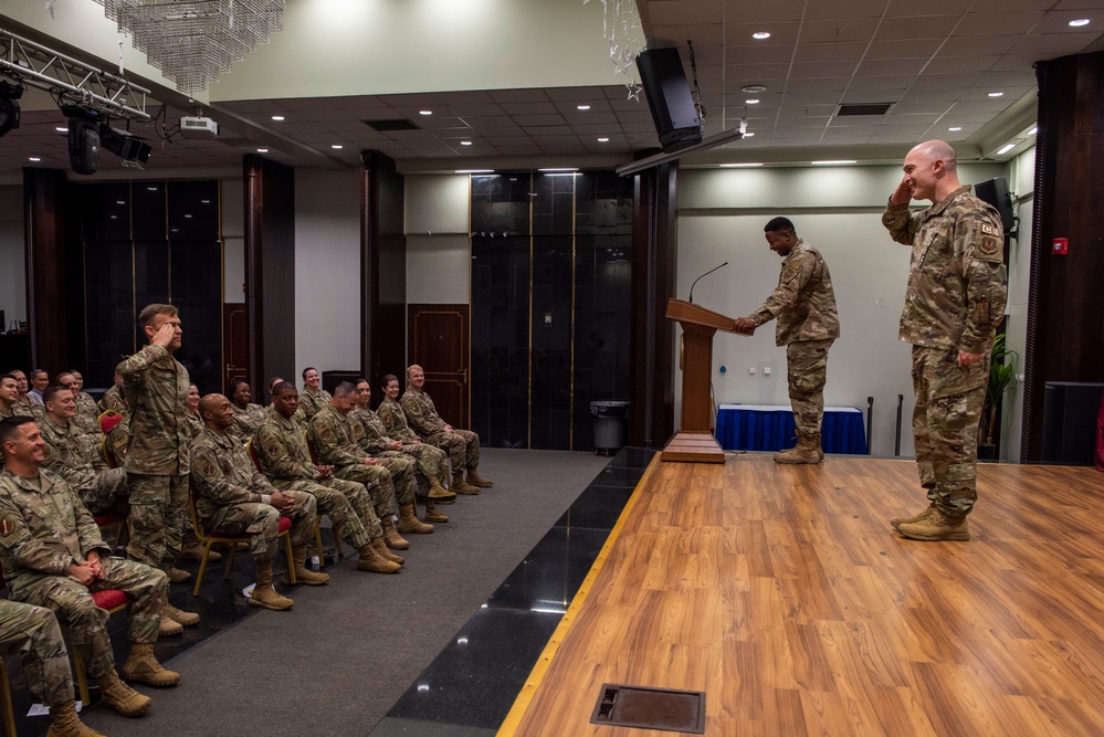 39th Civil Engineer Squadron Change of Command