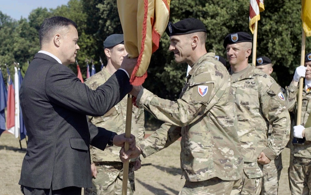 U.S. Army Garrison Rheinland-Pfalz Change of Command