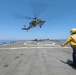 USS Cole Conducts a replenishment at sea with USNS Supply