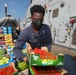 USS Cole Conducts a replenishment at sea with USNS Supply