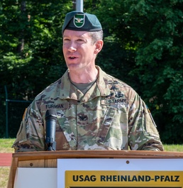 U.S. Army Garrison Rheinland-Pfalz Change of Command