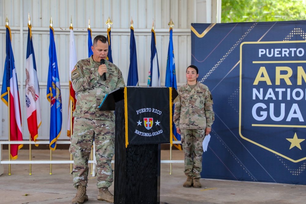 191st RSG Reenlistment Ceremony