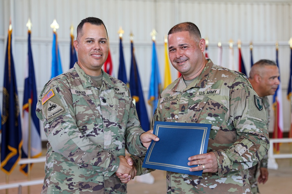 191st RSG Reenlistment Ceremony