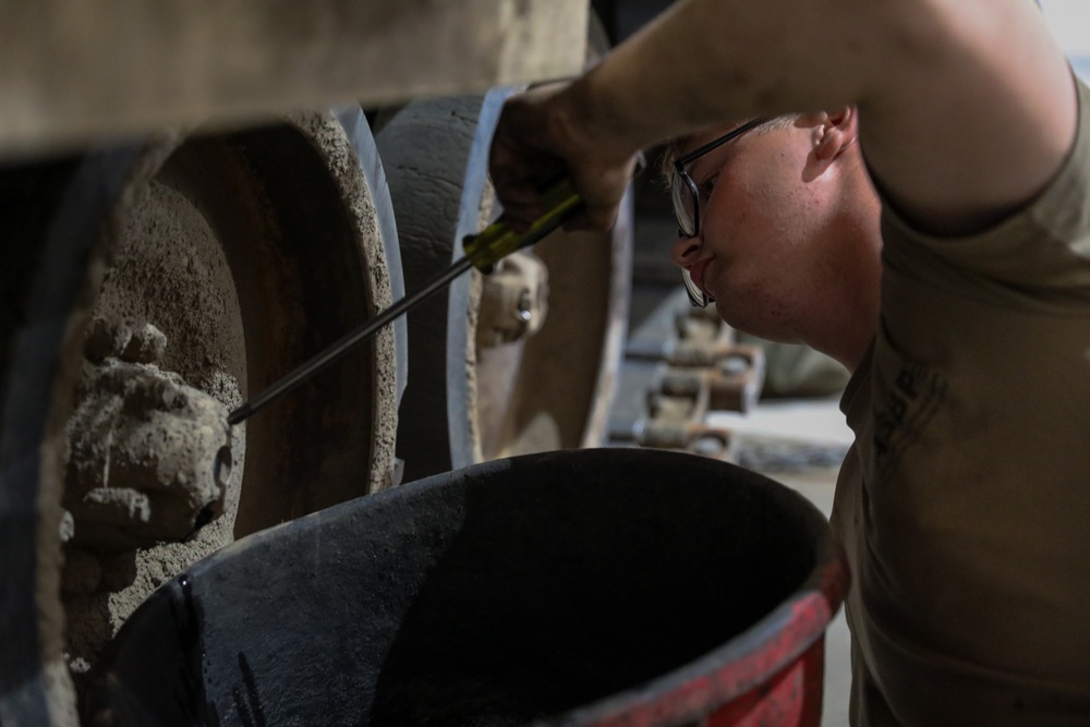 4-10 Cavalry conducts annual services maintenance