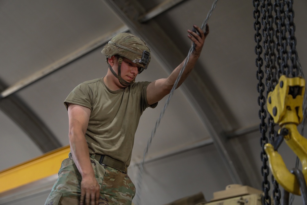 4-10 Cavalry conducts annual services maintenance