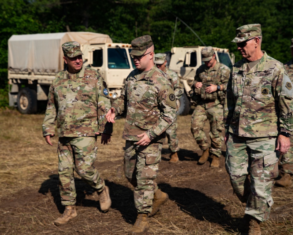 Mass TAG visits 181st Infantry Regiment during XCTC