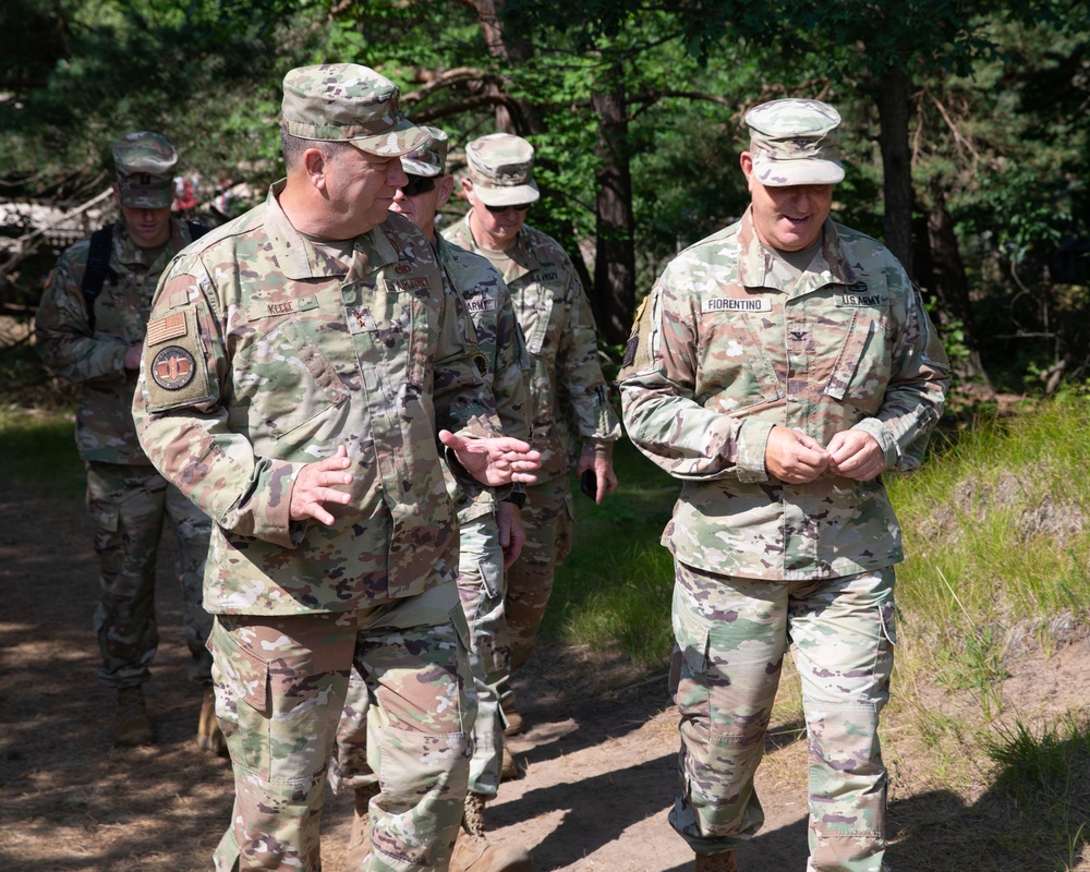 Mass TAG visits 181st Infantry Regiment during XCTC