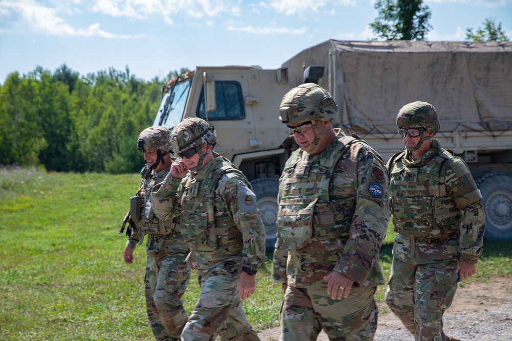 Mass TAG visits 181st Infantry Regiment during XCTC