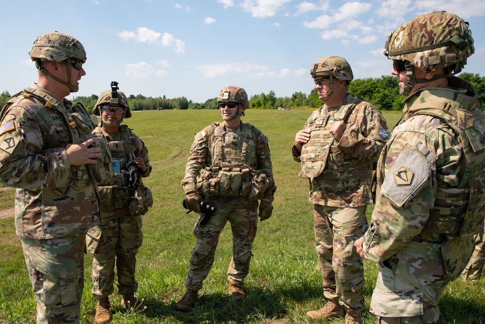 Mass TAG visits 181st Infantry Regiment during XCTC