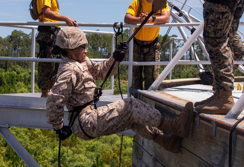 Echo Company Rappel Tower