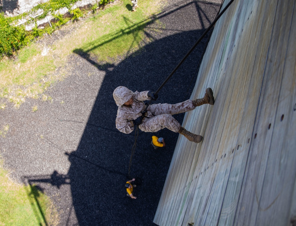Echo Company Rappel Tower