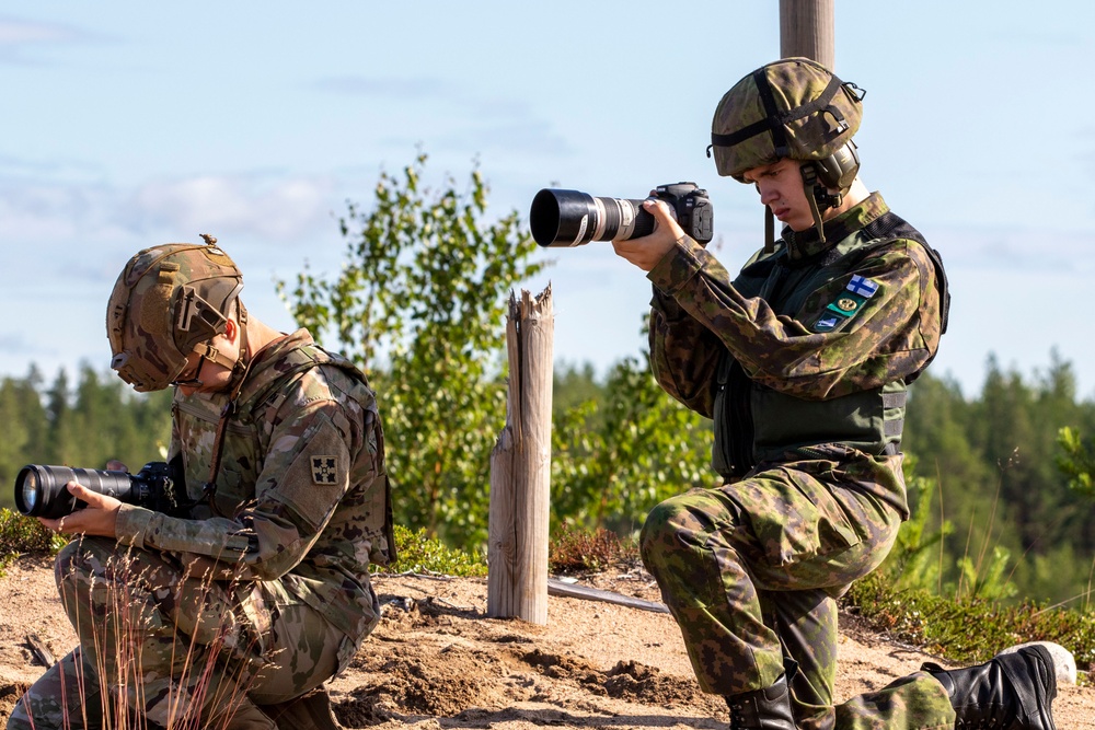 Finland hosts its first Bradley gunnery