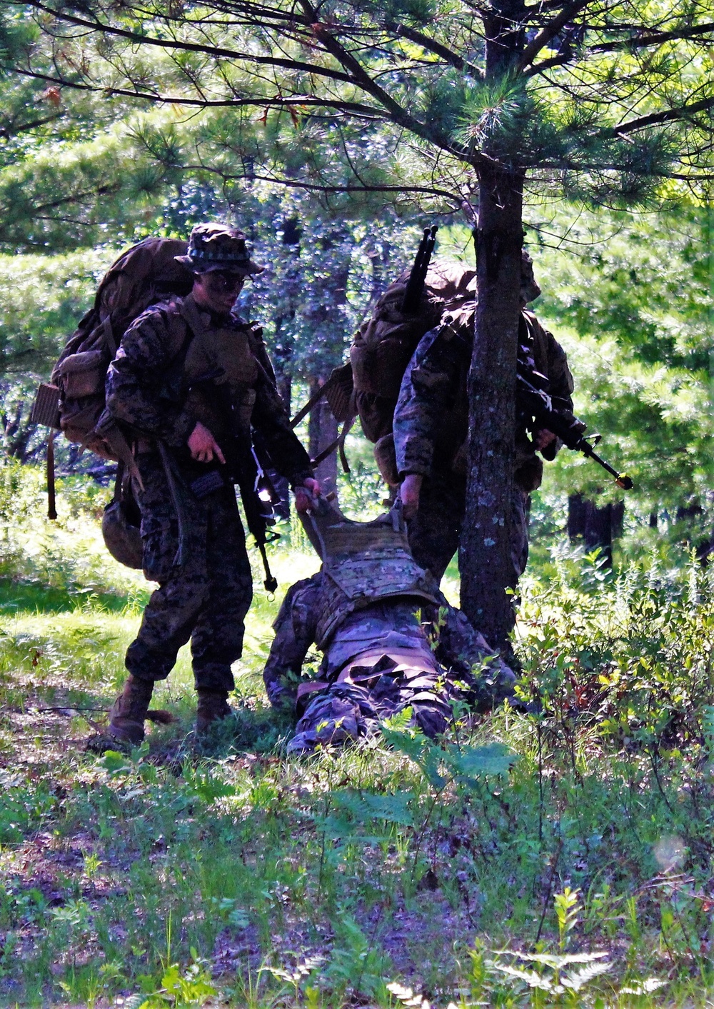 DVIDS - Images - Marines, Navy Corpsmen train in casualty care field ...