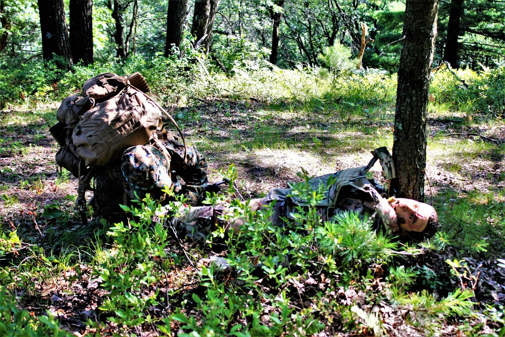 Marines, Navy Corpsmen train in casualty care field exercise at Fort McCoy