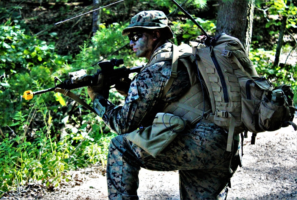 Marines, Navy Corpsmen train in casualty care field exercise at Fort McCoy