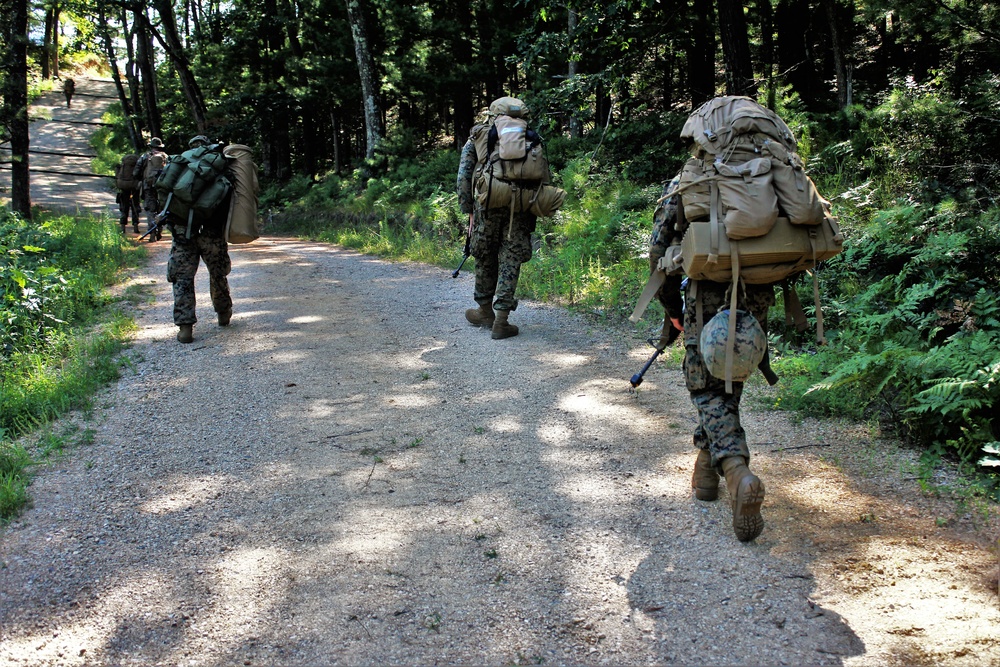 Marines, Navy Corpsmen train in casualty care field exercise at Fort McCoy