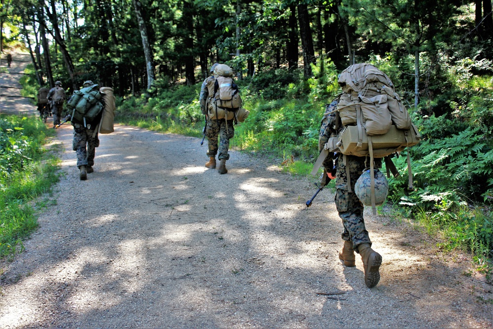 Marines, Navy Corpsmen train in casualty care field exercise at Fort McCoy