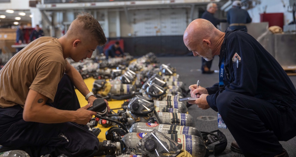 SCBA inspection