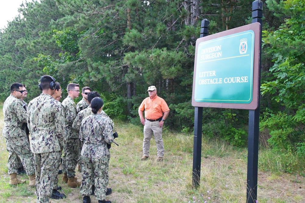 Navy Reservists practice tactical field care, medical skills during annual Operation Commanding Force at Fort Drum