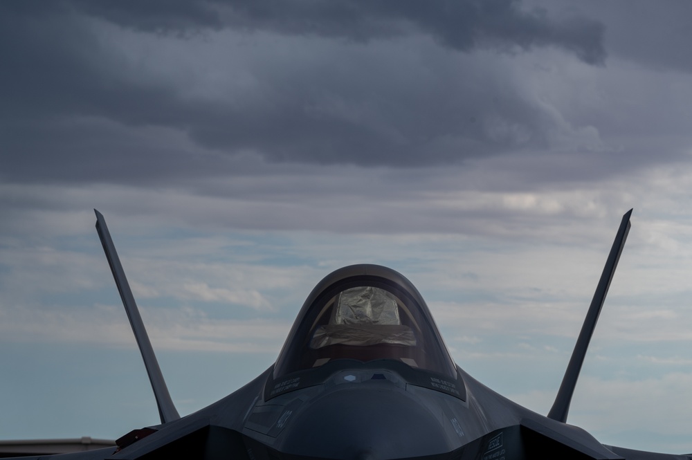 Storms behind Red Flag-Nellis 22-3