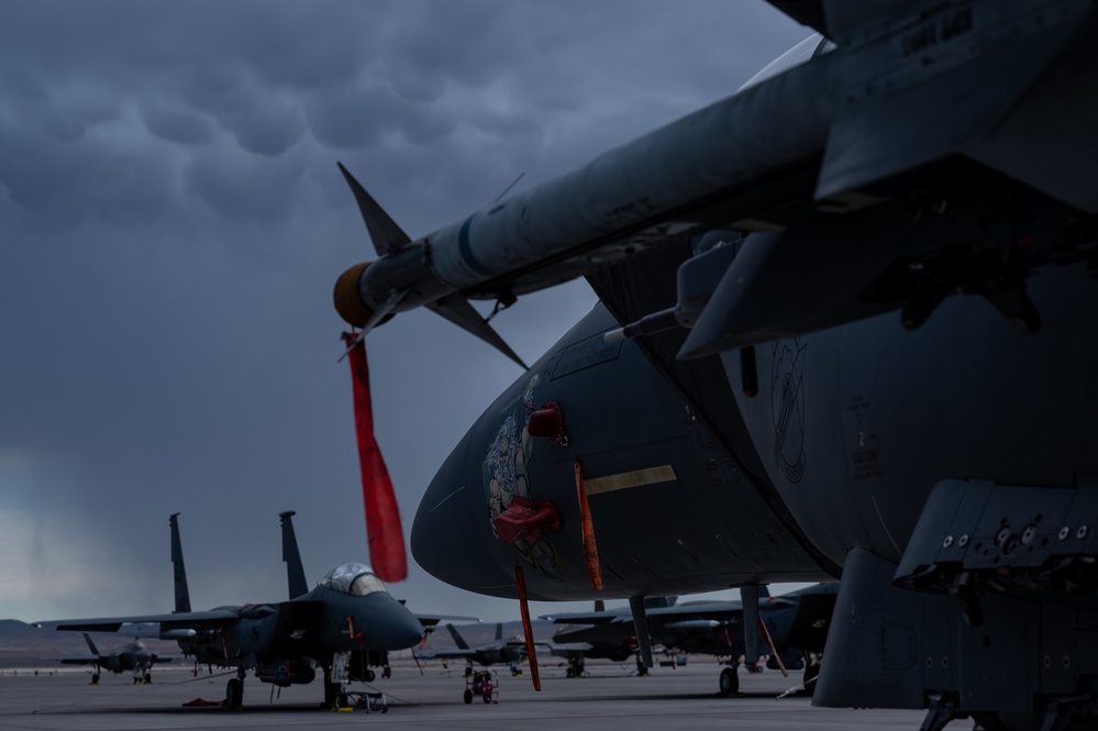 Storms behind Red Flag-Nellis 22-3