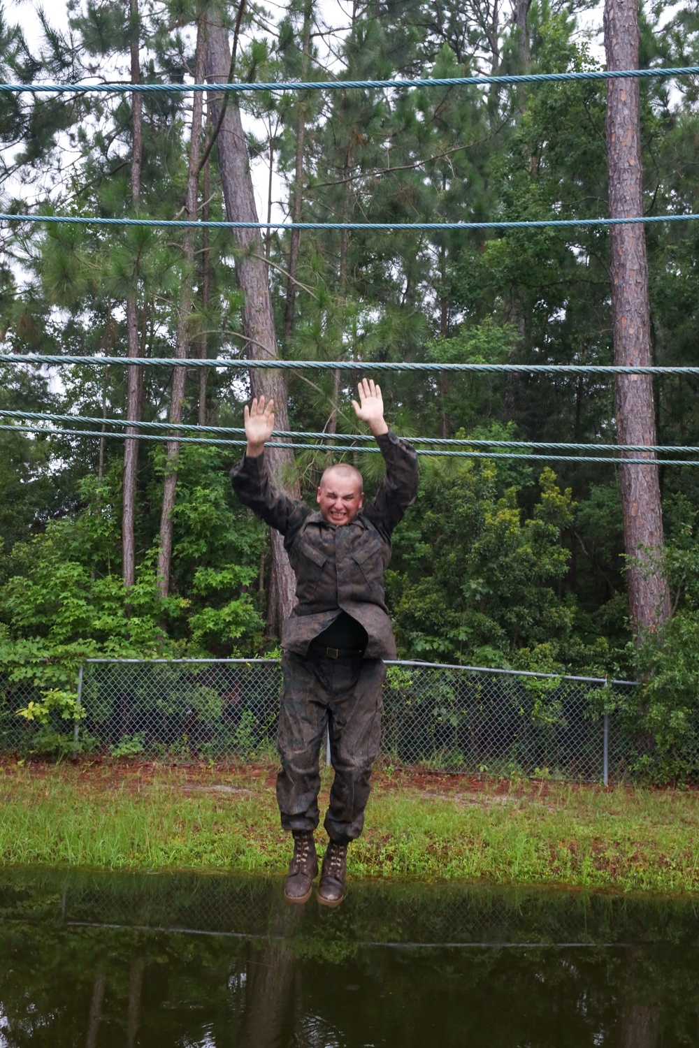 Alpha Company Confidence Course