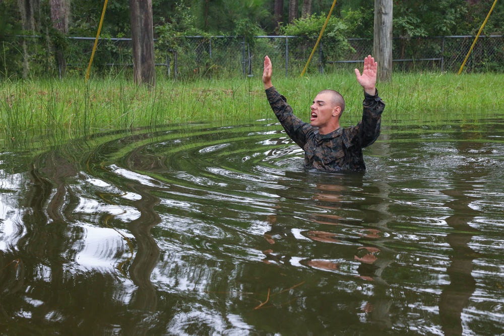 Alpha Company Confidence Course