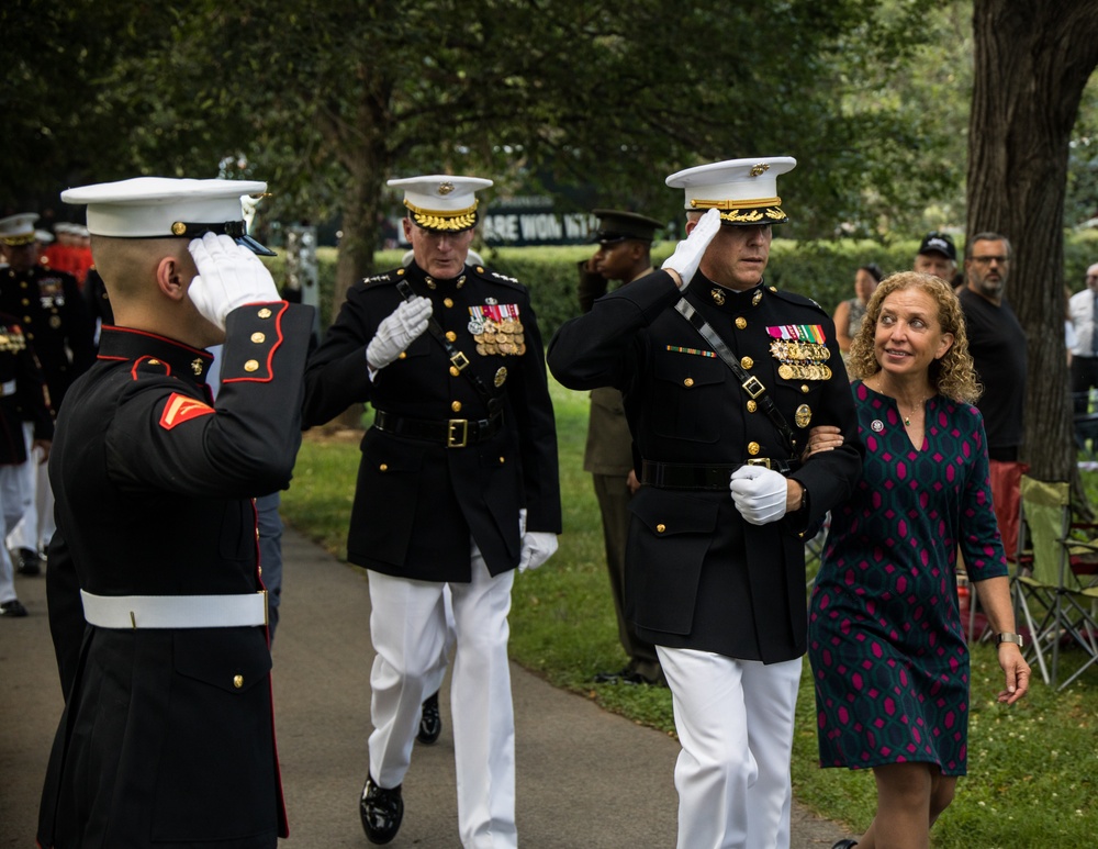 Marine Barracks Washington presents another fantastic sunset parade.