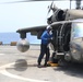 U.S. Army Blackhawk Helicopter Performs DLQs on USS Billings