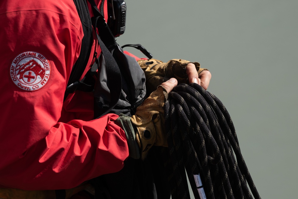 3rd ASOS conducts mountain climbing training