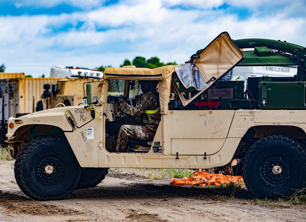 3rd Armored Brigade Combat Team, 1st Cavalry Division Conducts Railhead Operations