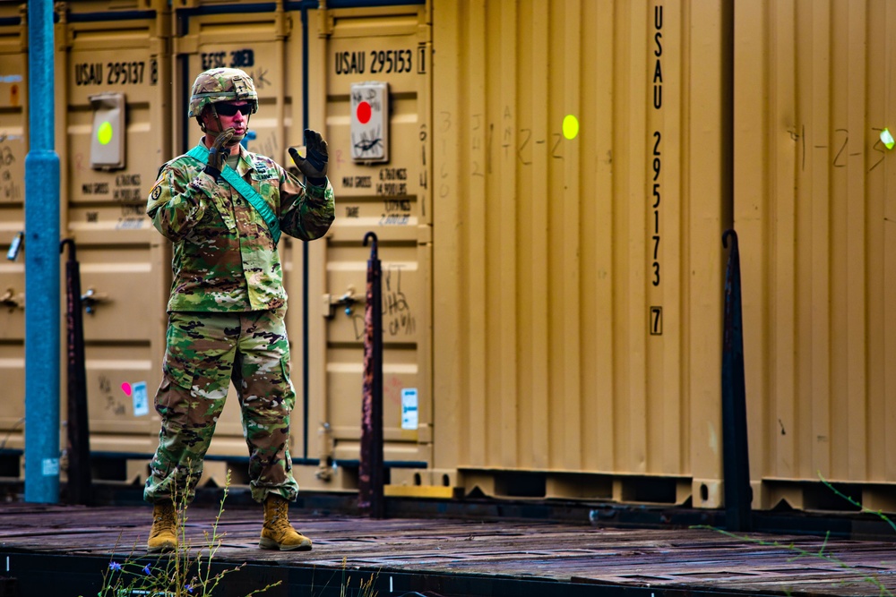 3rd Armored Brigade Combat Team, 1st Cavalry Division, Conducts Railhead Operations
