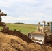 Engineers Dig Fighting Positions at Fort McCoy