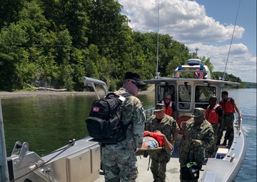 New York Naval Militia Trains on Seneca Lake