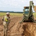 Engineers Dig Fighting Positions at Fort McCoy