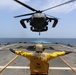 U.S. Army Blackhawk Helicopter Performs DLQs on USS Billings